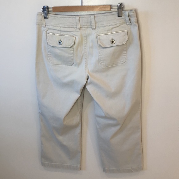 Summer Smart Set Capri Pants 💯 % Cotton .Size 9 - Picture 4 of 12